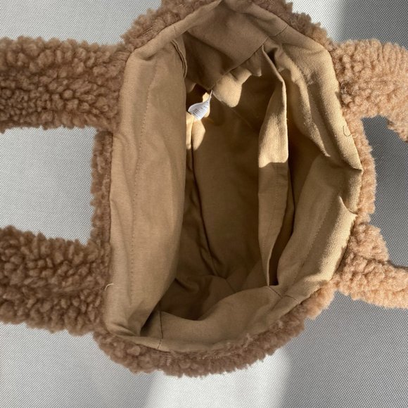 Fluffy bear bag - Picture 6 of 6